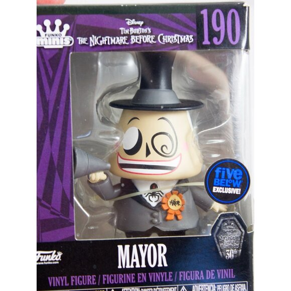 Funko Minis The Nightmare Before Christmas Mayor Vinyl Figure 190 Five Below - Picture 7 of 7